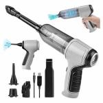 Mini Aspirador Portátil Uso Geral Automotivo Domestico Ref.st-291 Branco