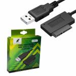 Cabo Adaptador Conversor Sata Mini P/ Usb (slimline) Ref. Xc-adp-37