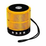 Caixa De Som Bluetooth Ref. Les-887 Dourado