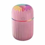 Umidificador De Ar 300ml C/ Luz Decorativa Ref. On-um620 Rosa