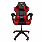 Cadeira Gamer Escritório Ajustavel Reclinavel Ergonomica Cor Vermelha Material Do Estofamento Algodão