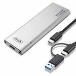 Case Adaptador Ssd M2 Nvme E Sata Para Usb 3.1 E Type-c 10gb