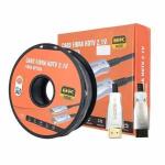 Cabo Hdmi 8k Fibra Optica 25m Hdr 2.1 (bobina) - Ref. Fb-8k4 - Fl0780