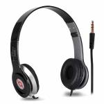 Fone De Ouvido C/ Fio Dobrável P2 P/ Pc E Cel Cabo 1.20m Kp-313 Preto