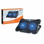 Suporte Gamer Para Notebook Com Regulágem De Altura, Com 2 Ventiladores Com Velocidades Ajustada