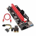 Placa Pci-e Adaptador Riser Expres Extensor Cabo Usb 3.0 Kp-pl906