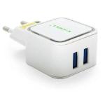 Fonte Carreg. Tomada 2 Usb 3.4a 15w - Xc-ur10 Branco