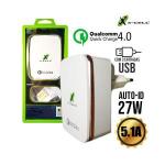 Fonte Carreg. Tomada 3 Usb 5.1a 27w - Xc-ur21
