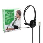 Fone C/ Mic. Rj9 Office P/ Telefone