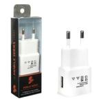 Fonte Carregador Tomada Usb Mobile - 5v 2.1a - Branco