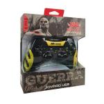 Joystick Controle Amarelo Playstation 2, 3 E Pc Kp-4040