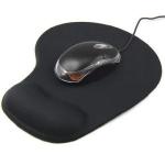 Mousepad Ergonômico Em Gel P/ Pulso - Xc-mpd-06 Preto