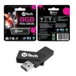 Pendrive U-tech 8gb Preto