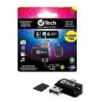 Pendrive U-tech Otg 3 Em 1 64gb (adapt. C/ Micro Usb)