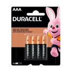 Pilha Aaa Alcalina (pack C/ 4) Duracell