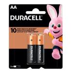 Pilha Aa Alcalina (pack C/ 2) Duracell