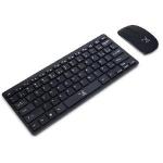 Teclado E Mouse Mini Sem Fio Kit Compact Maxprint