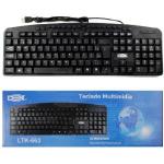 Teclado Multimídia Usb - Ltk-663