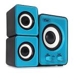 Caixa De Som 12w Rms Subwoofer - Kp-7023 Azul