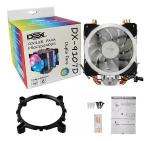 Cooler Gamer P/ Processador Dupla Face Rgb - Dx-9107d