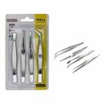 Pinça Kit C/ 4 Pçs