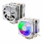Cooler Gamer P/ Proc. Branco Ref: Dx-9300co Rgb Duplo Fan 92mm Lga1700