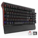 Teclado Gamer Mecanico (switch Outemo Red) C/ Apoio De Punho Kp-te121