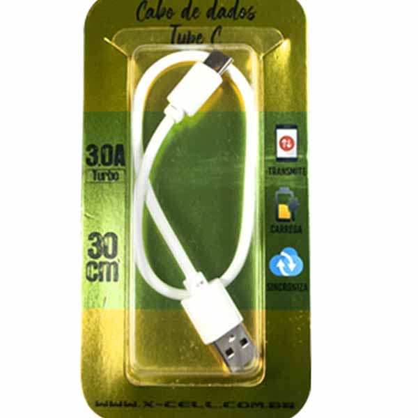 El/dados Usb 3.0 P/ Type-c 0.30cm (blister) Mod. Xc-cd-72