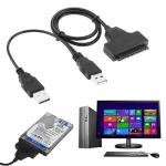 Adaptador Cabo Conversor Sata P/ Usb 2.0 2.5" 3.5" Ref. Fy-00954