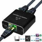 Adaptador Emenda Rj45 Em "y" 1 Femea P/ 2 Femeas Blindado Gigalan Ref. 00999 Fy