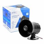 Sirene De Alarme Eletronica 6 Níveis 120db 20w Ref. Sigma-s212