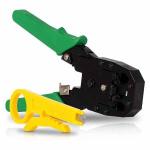 Alicate Cor. Fio E Limp. Rj45 Rj11 Rj8 Cor Verde Ref. 02059