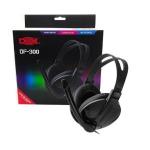 Fone C/ Mic. 2 P2 - Df-300 Preto